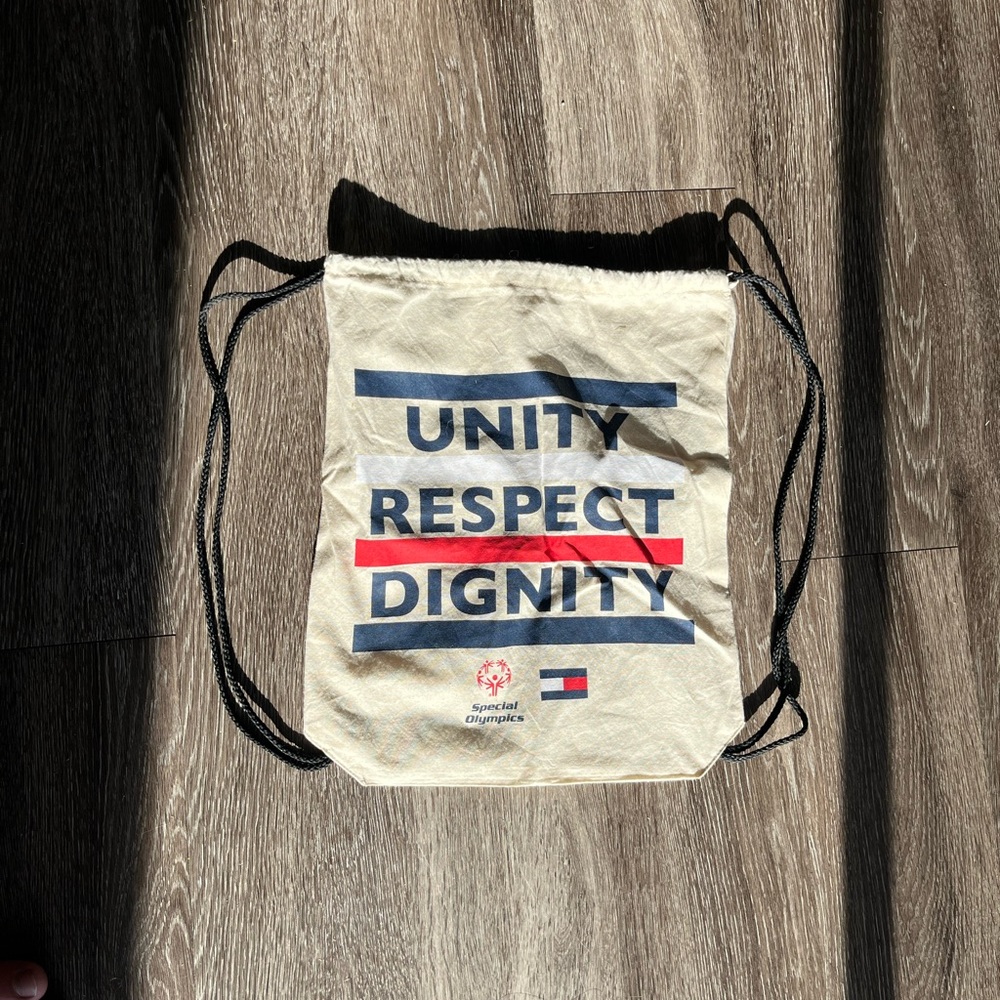 Special Olympics drawstring backpack